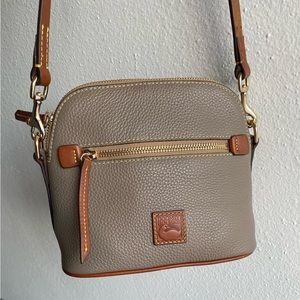 NWOT Dooney Leather Crossbody